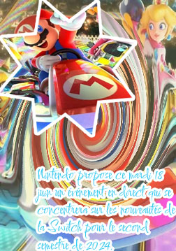 Les jeux mario sur switch