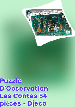 Puzzle observation djeco 54 pièces