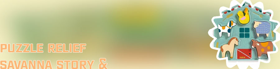 Puzzle relief djeco