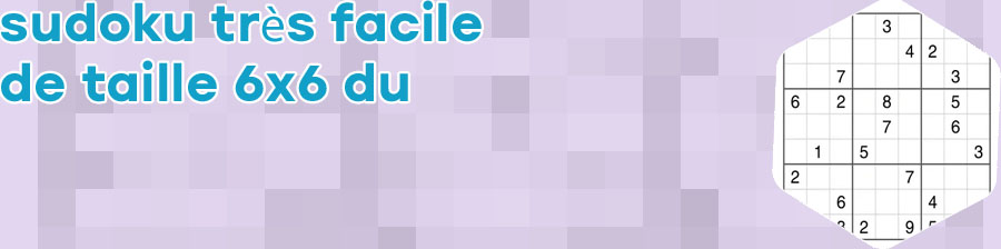 Sudoku très facile à imprimer